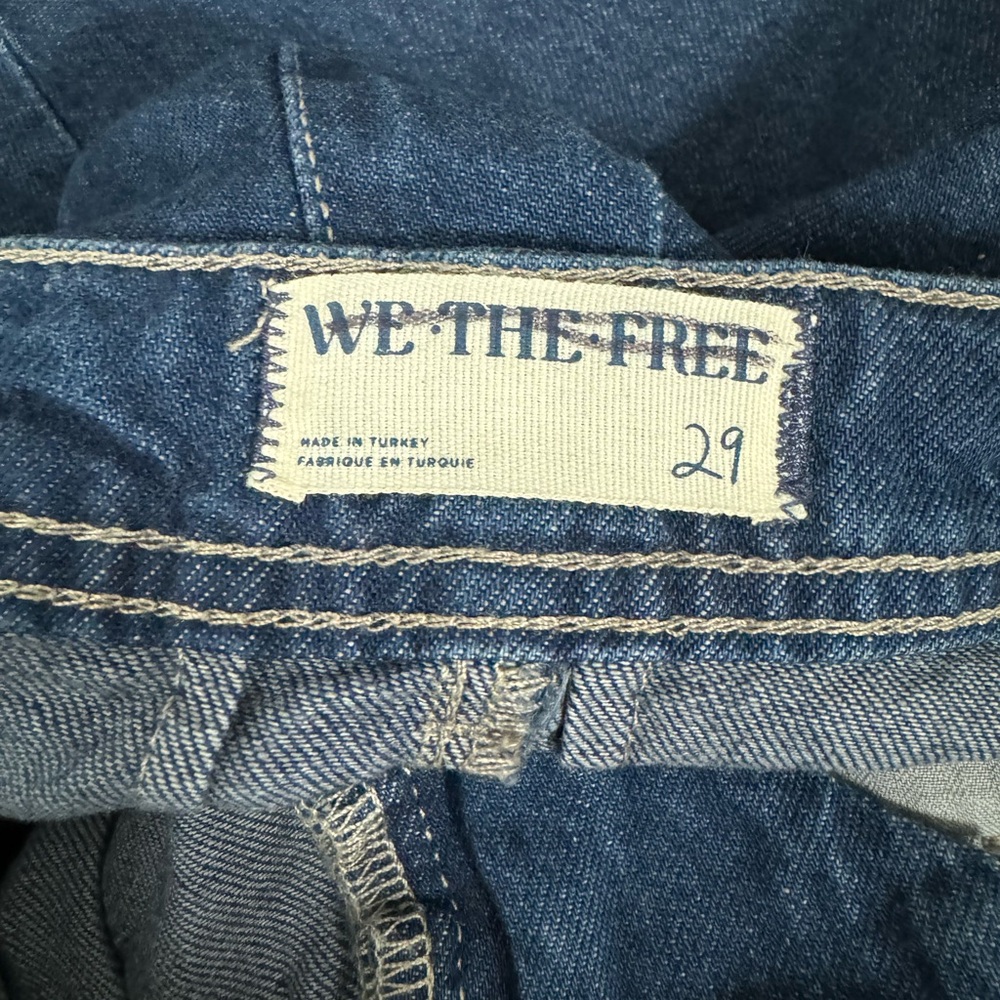 NWOT We The Free Equinox Denim Trouser - Picture 11 of 12